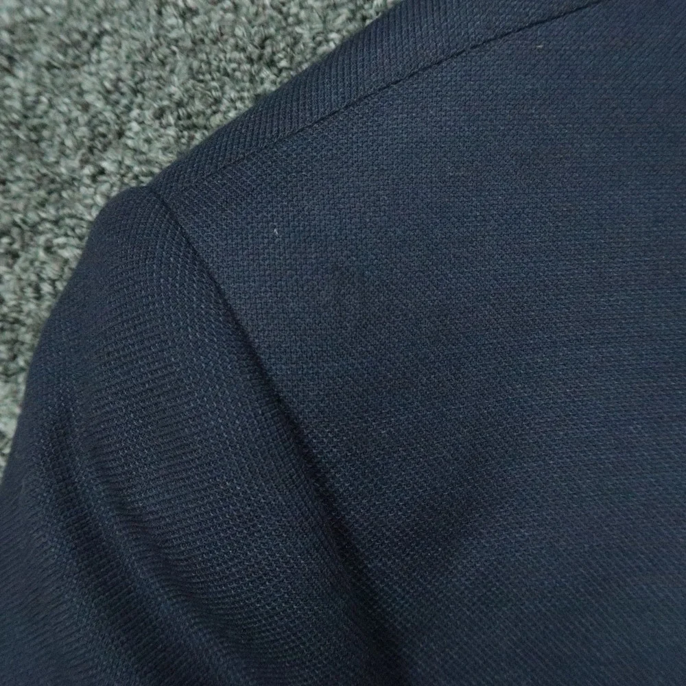 Caruso Suit Mens 56R Blue Wool Cashmere Blazer Pants Italy US 46R